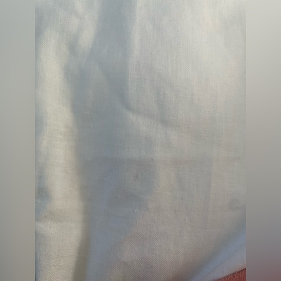 J.Crew Linen-Blend Kelsey Flare Pant White Size 22 Summer Beach Preppy - Picture 9 of 9